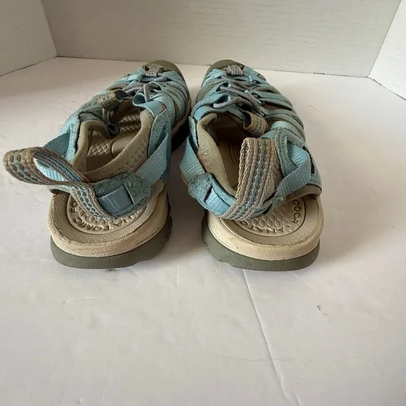 Keen Sandals Womens Size 6 Blue Whisper Water Hiking Sports Closed Toe - Picture 4 of 7